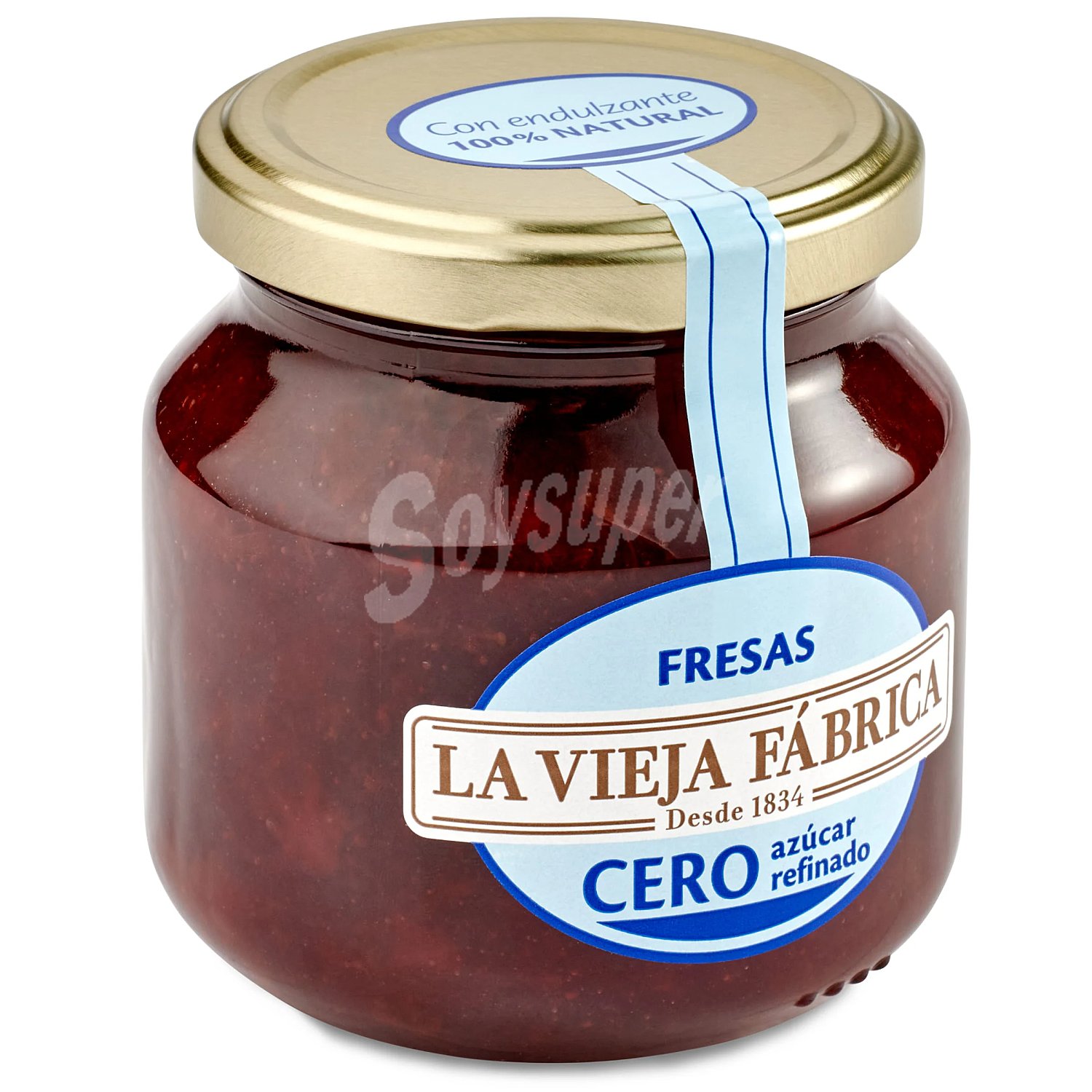 Mermelada de fresa cero