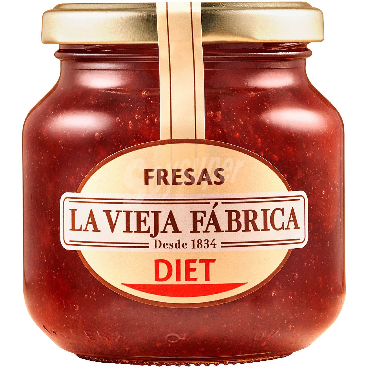 Mermelada de fresa Diet La Vieja Fábrica sin gluten