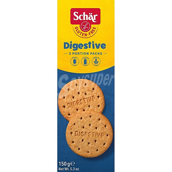 Digestive galleta sin gluten