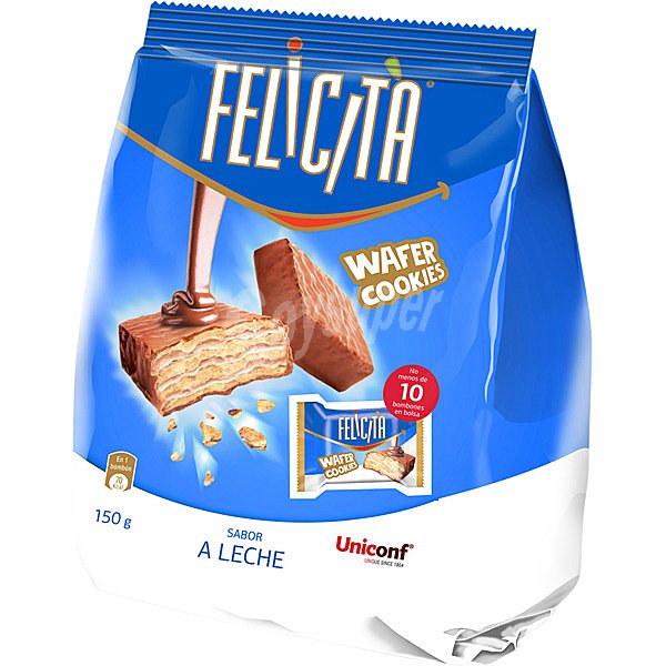 wafers sabor chocolate