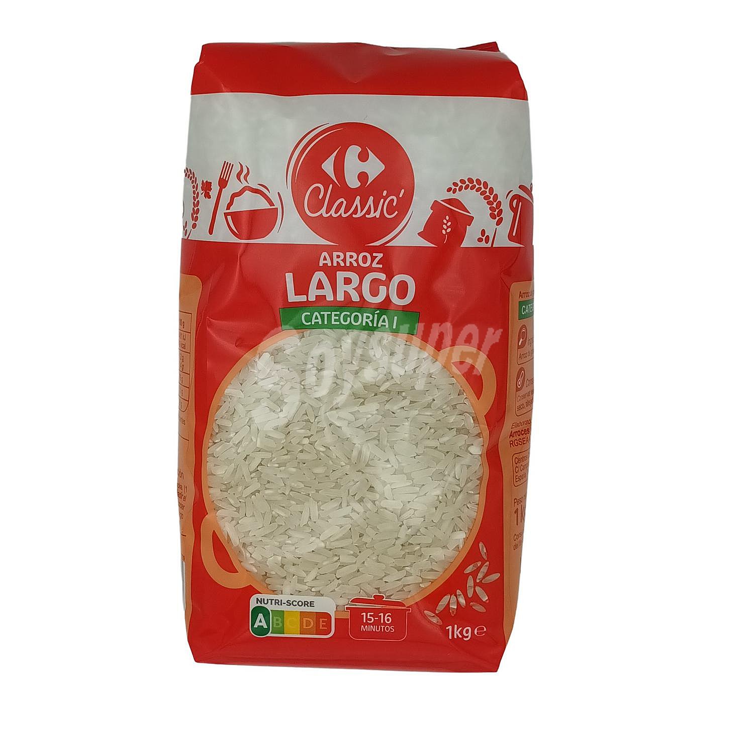 Arroz largo categoria 1 Carrefour Classc´