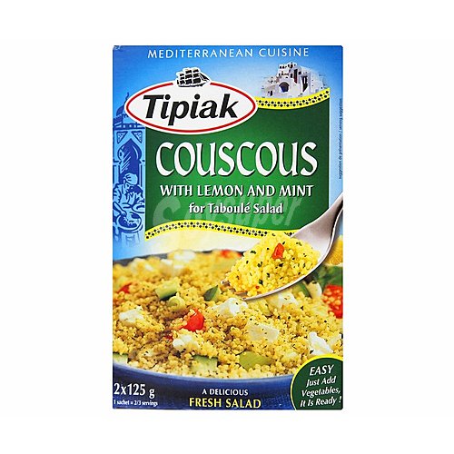 Tipiak Couscous con menta y limón tipiak