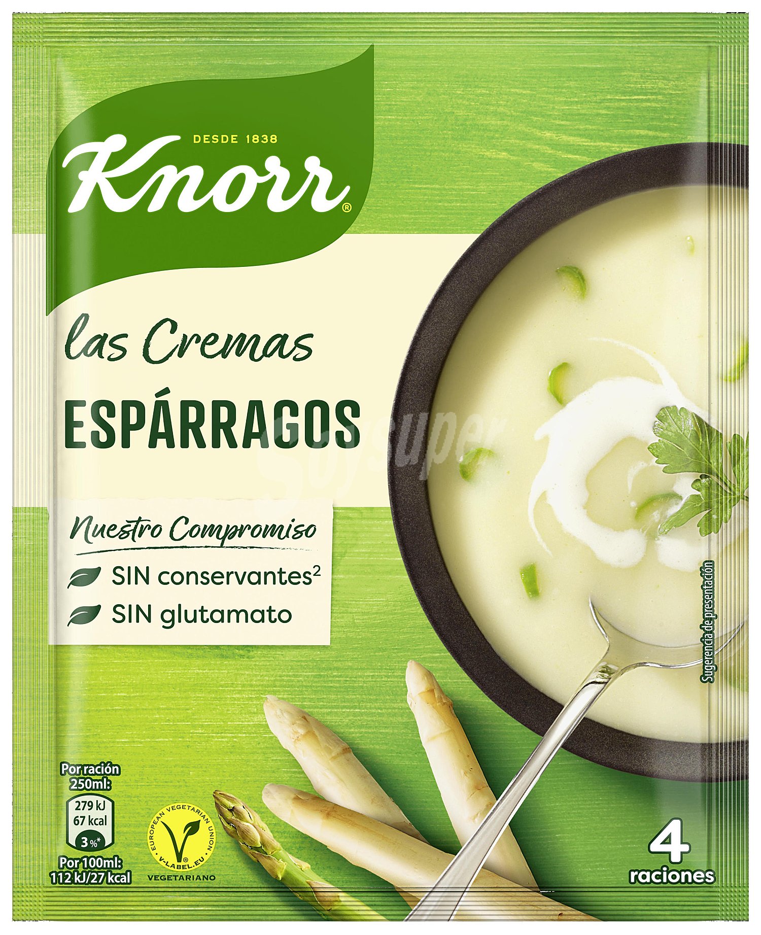 Crema de espárragos