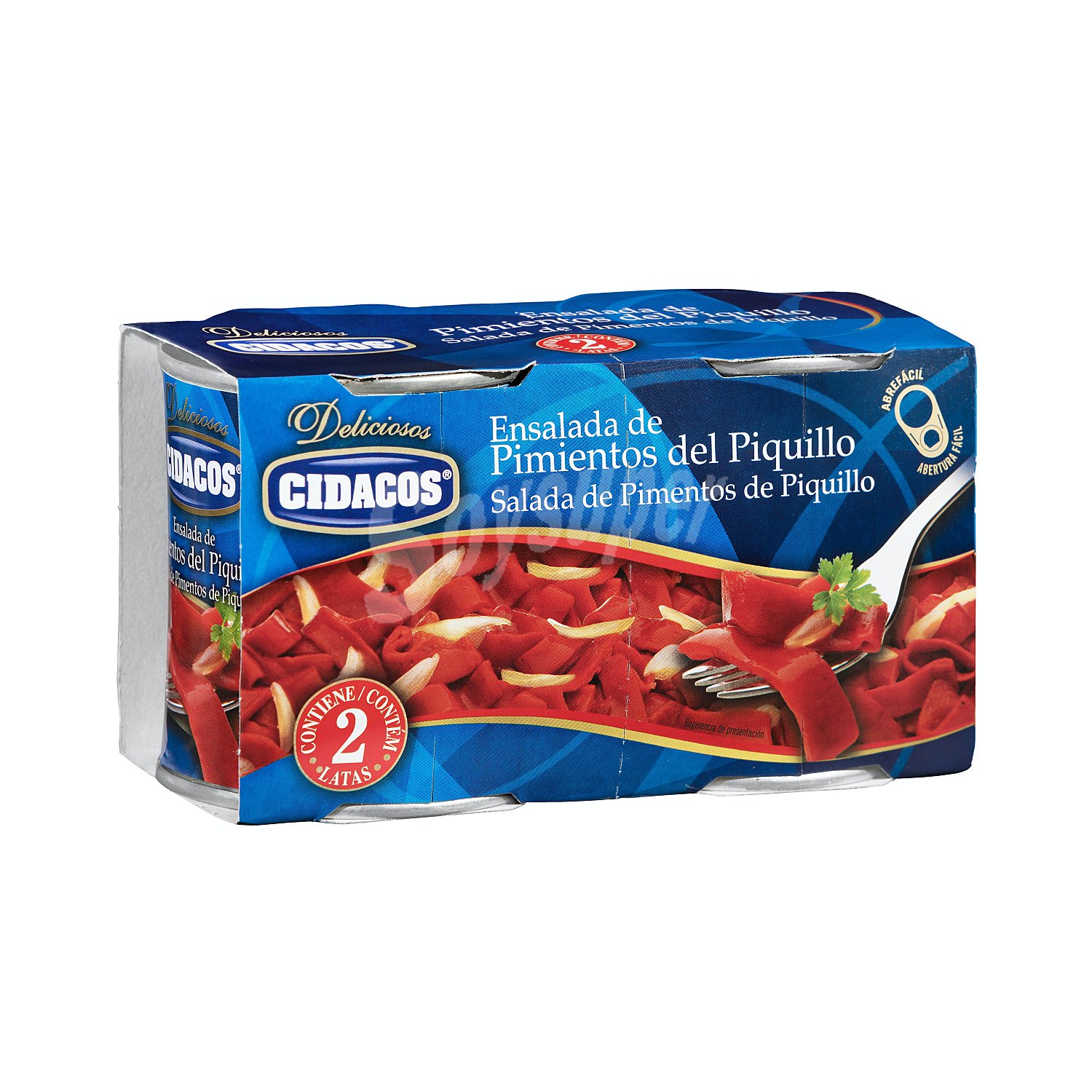 Pimiento piquillo ensalada (pimiento y cebolla) conserva