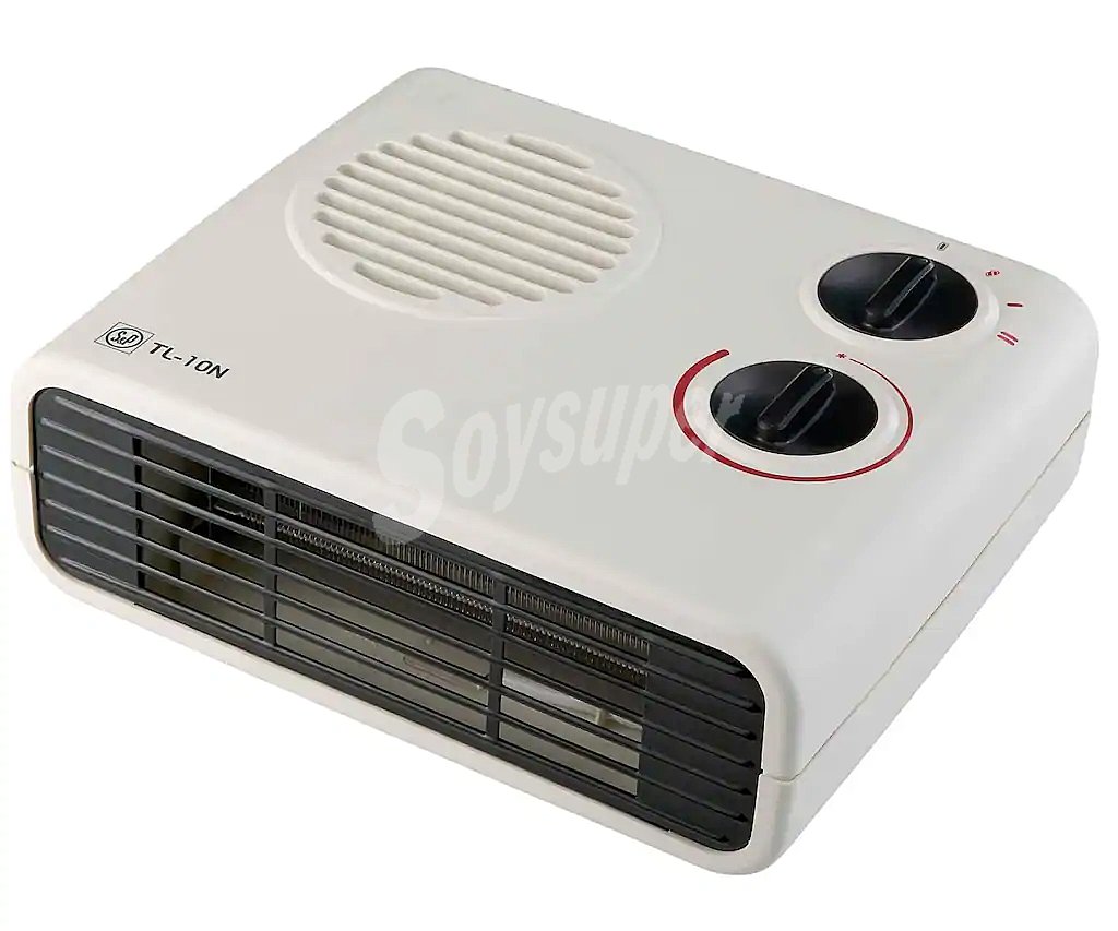 Calefactor TL10N, potencia max: 2000W, 2 niveles de calor, función ventilación, termostato potencia max: 2000W, 2 niveles de calor, función ventilación, termostato