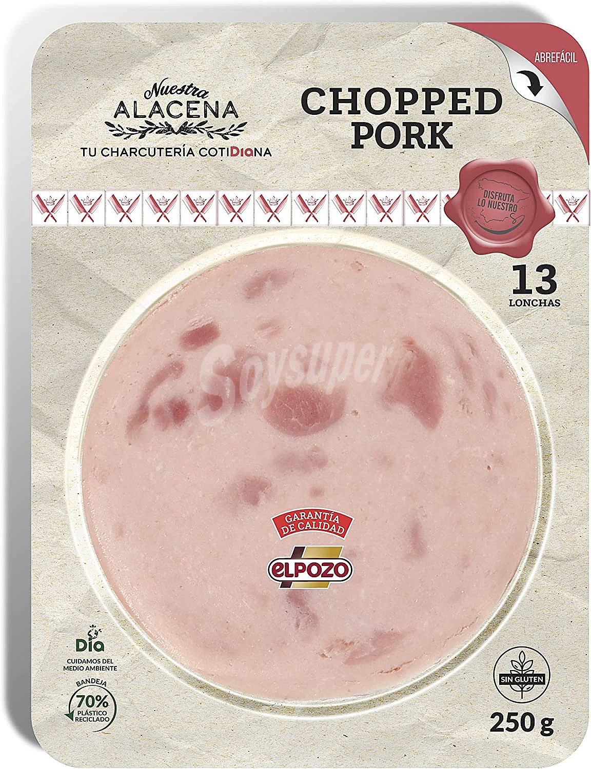 Chopped pork Nuestra Alacena