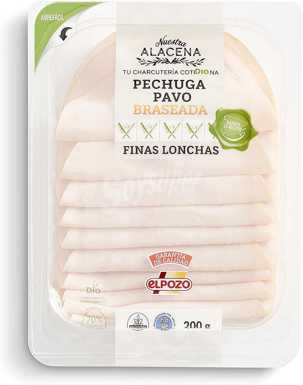 Pechuga de pavo braseado Nuestra Alacena