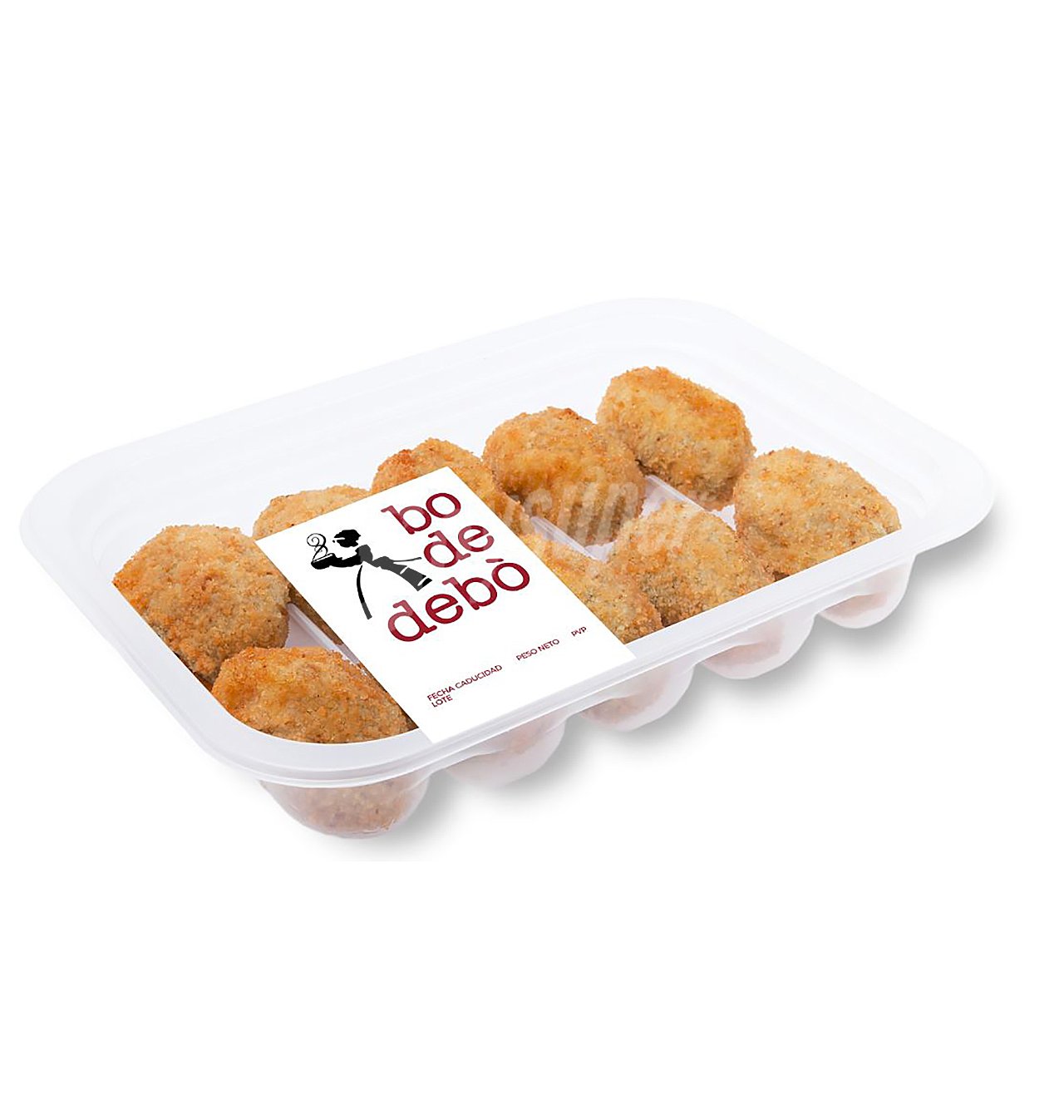 Croquetas bo de debo de bacalao