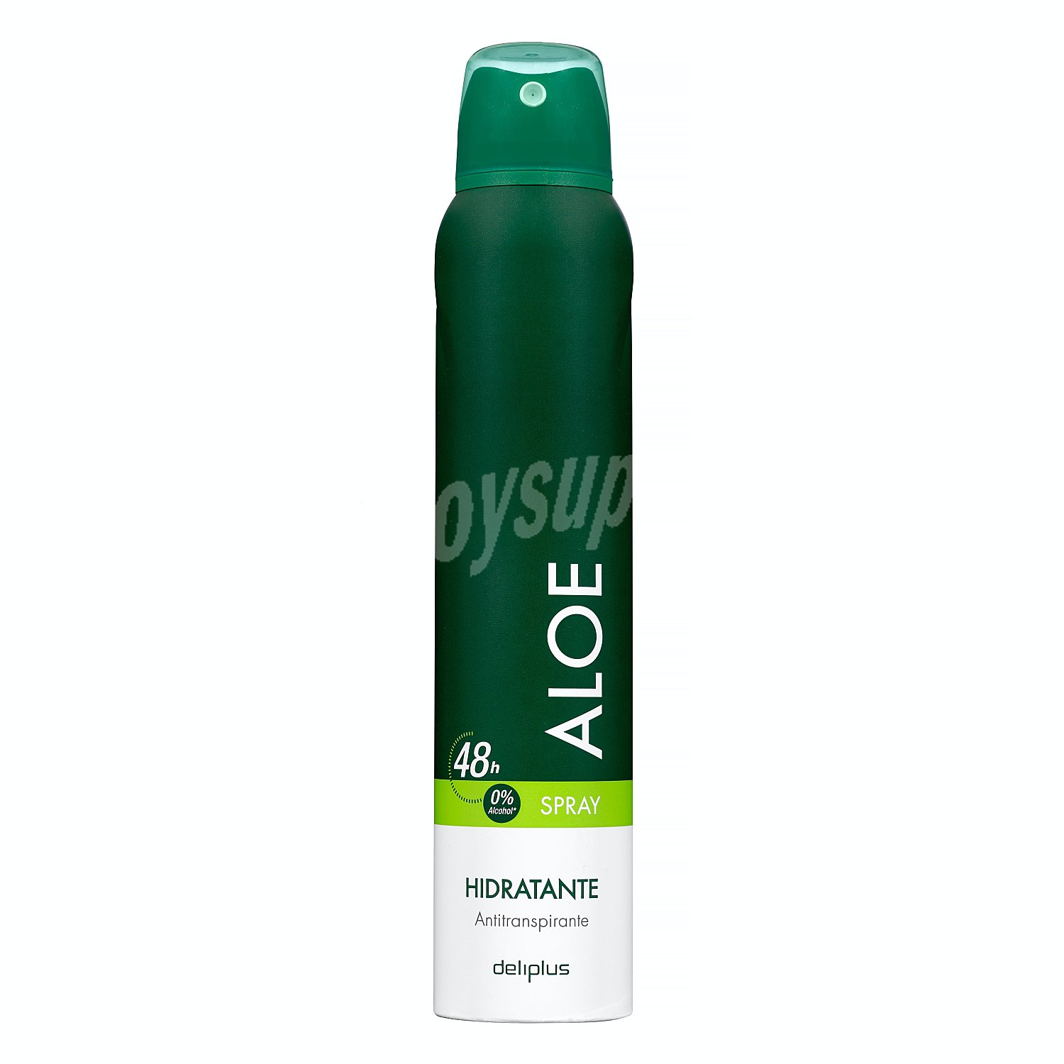 Desodorante spray unisex cuidado aloe (verde)