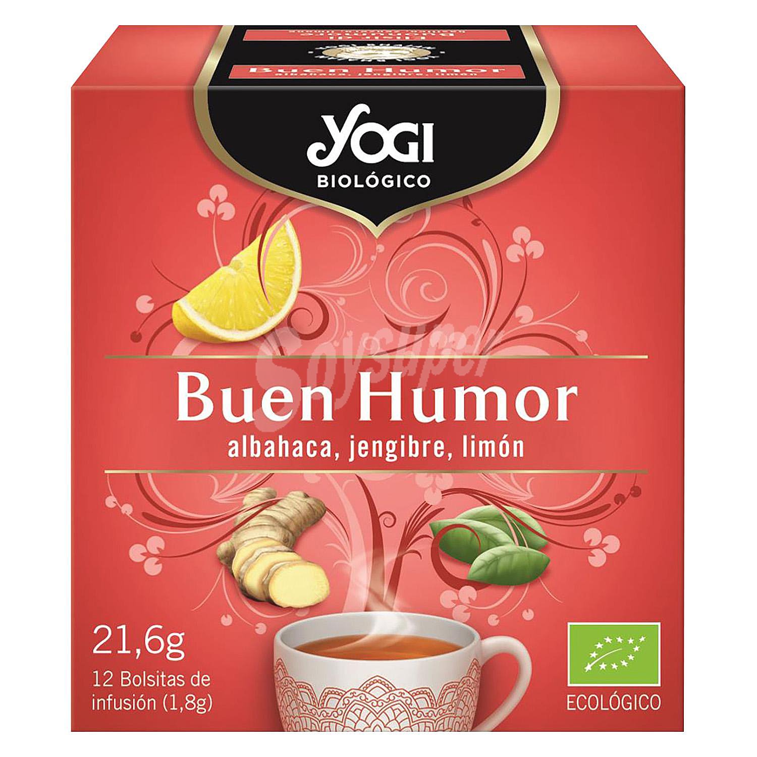 Infusión buen humor en bolsitas ecológica Yogi