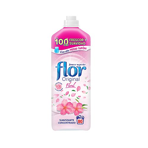 Suavizante concentrado Floral flor original 80 lav