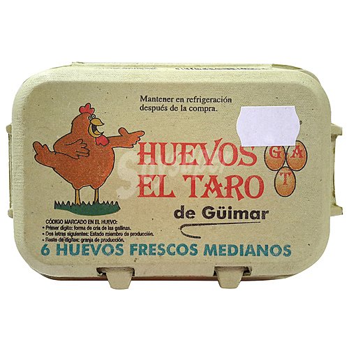 El taro Huevos frescos clase m el taro