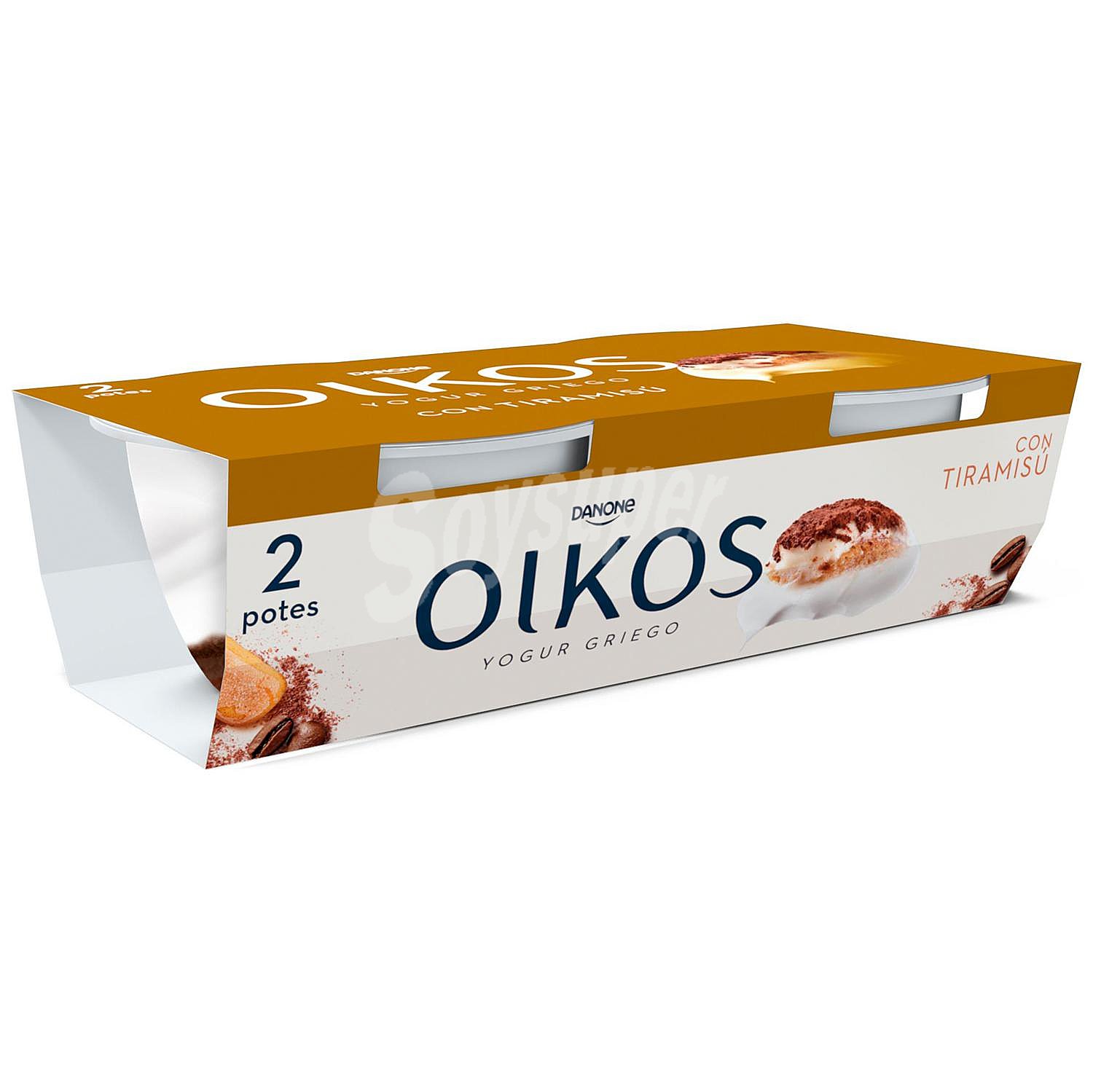 Yogur griego con tiramisú Danone Oikos