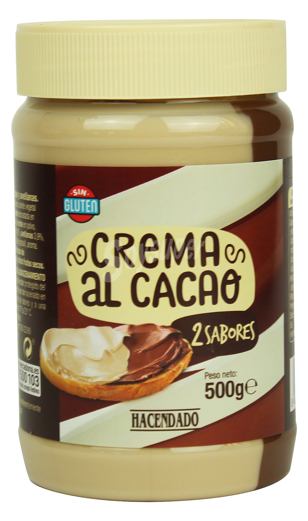 Crema cacao dos sabores