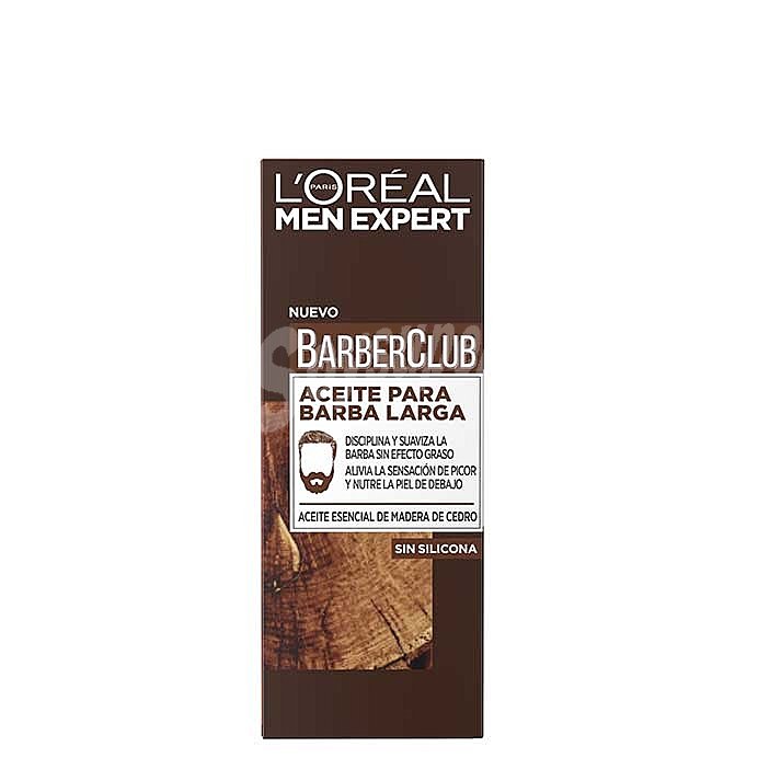 Aceite para barba larga barbaclub l'oréal Men Expert