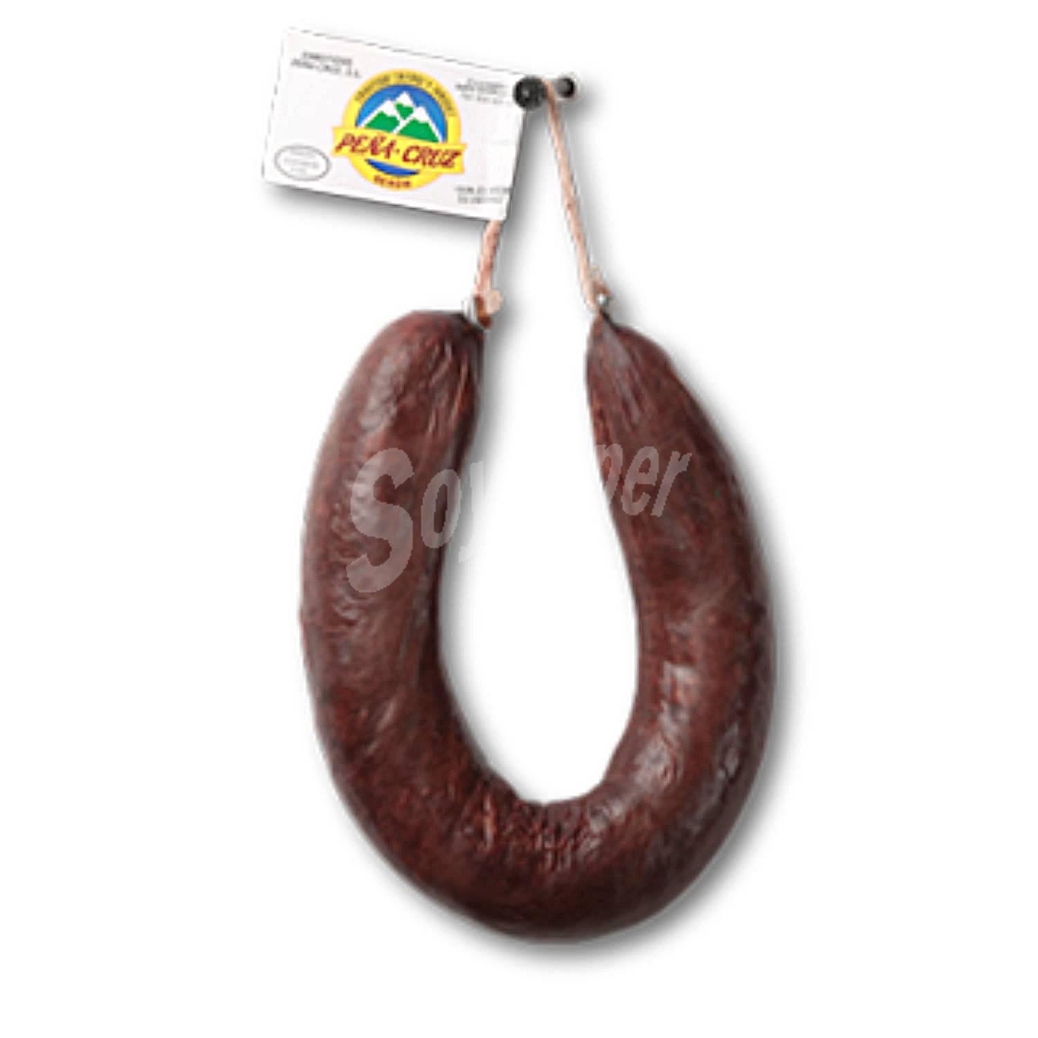 Morcilla casera picante de matanza