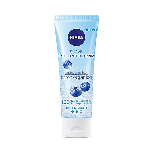 Nivea Crema exfoliante de arroz orgánico con aránadanos de origen bio nivea