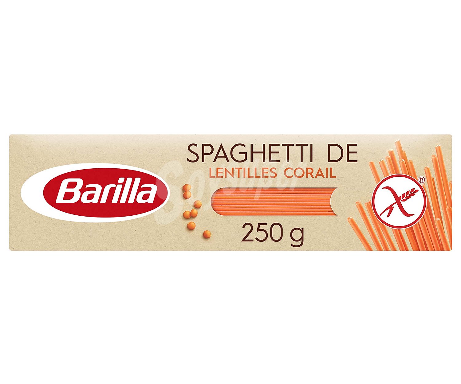 Barilla Pasta Legumbre Spaguetti (espagueti) de Lenteja Roja barilla