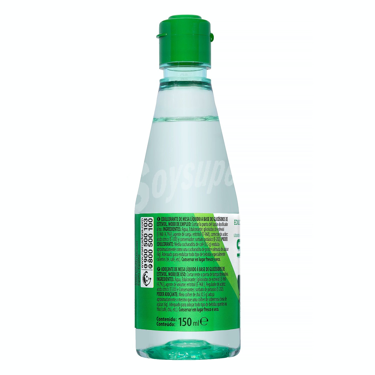 Edulcorante stevia liquida