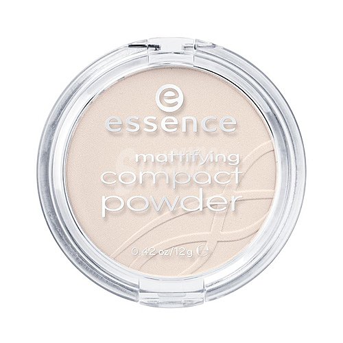 Essence Polvos compactos matificantes, de textura fina y tono 10 Light beige essence