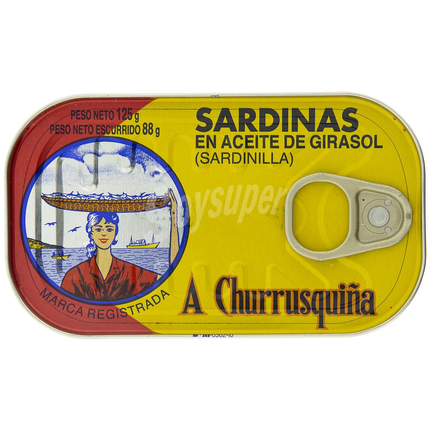 Sardinillas en aceite vegetal