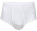 Calzoncillo con bragueta abierta abanderado 985, color blanco, talla 60