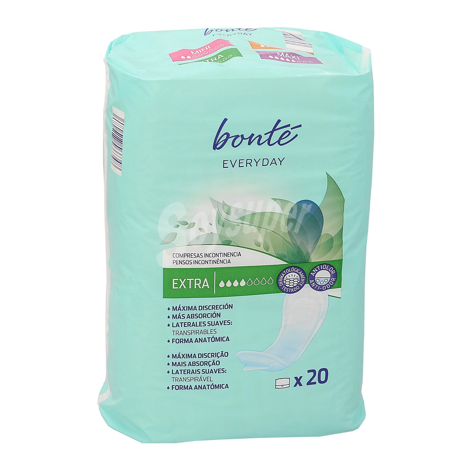 Compresas de incontinencia extra Bonté Everyday