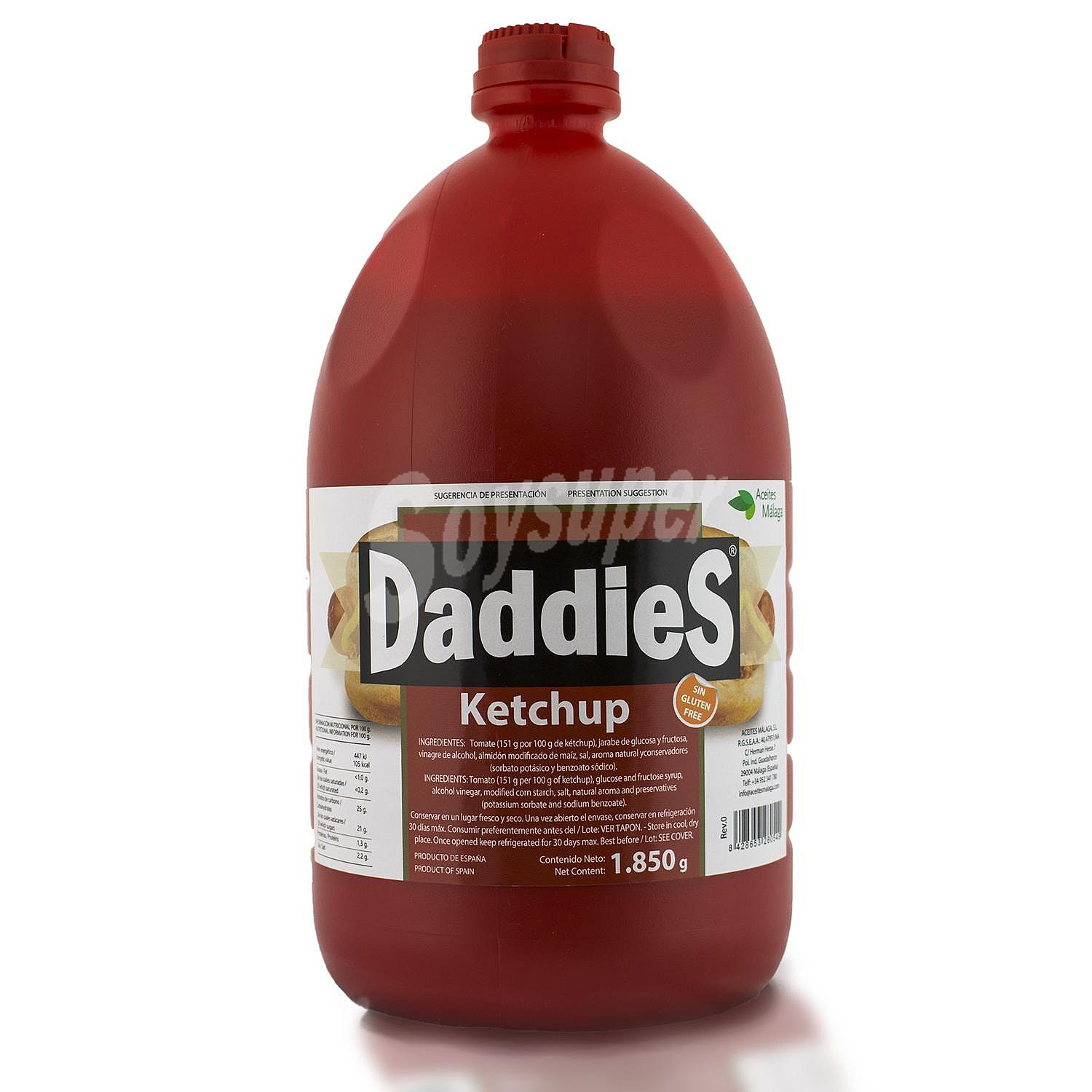 Ketchup Daddies sin gluten