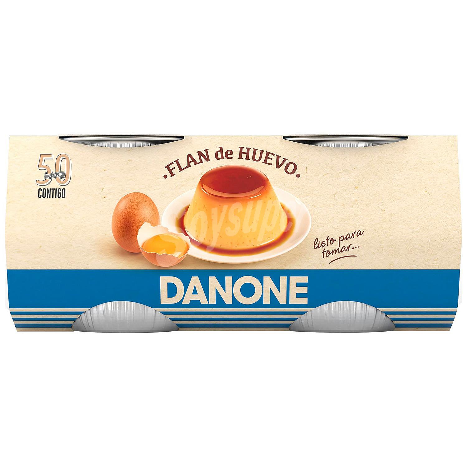 Flan de huevo Danone sin gluten