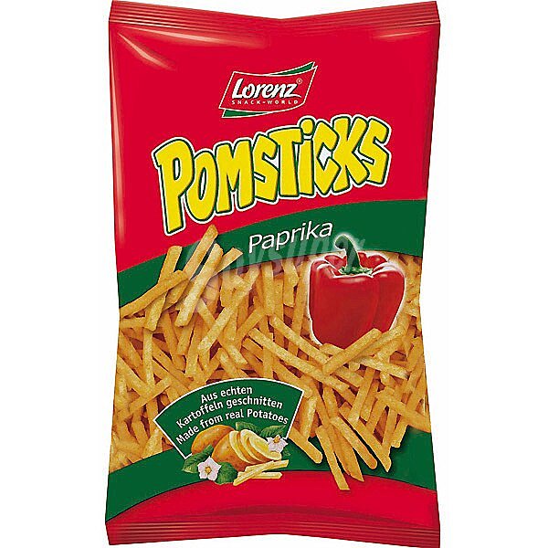 Pomsticks patatas fritas paprika