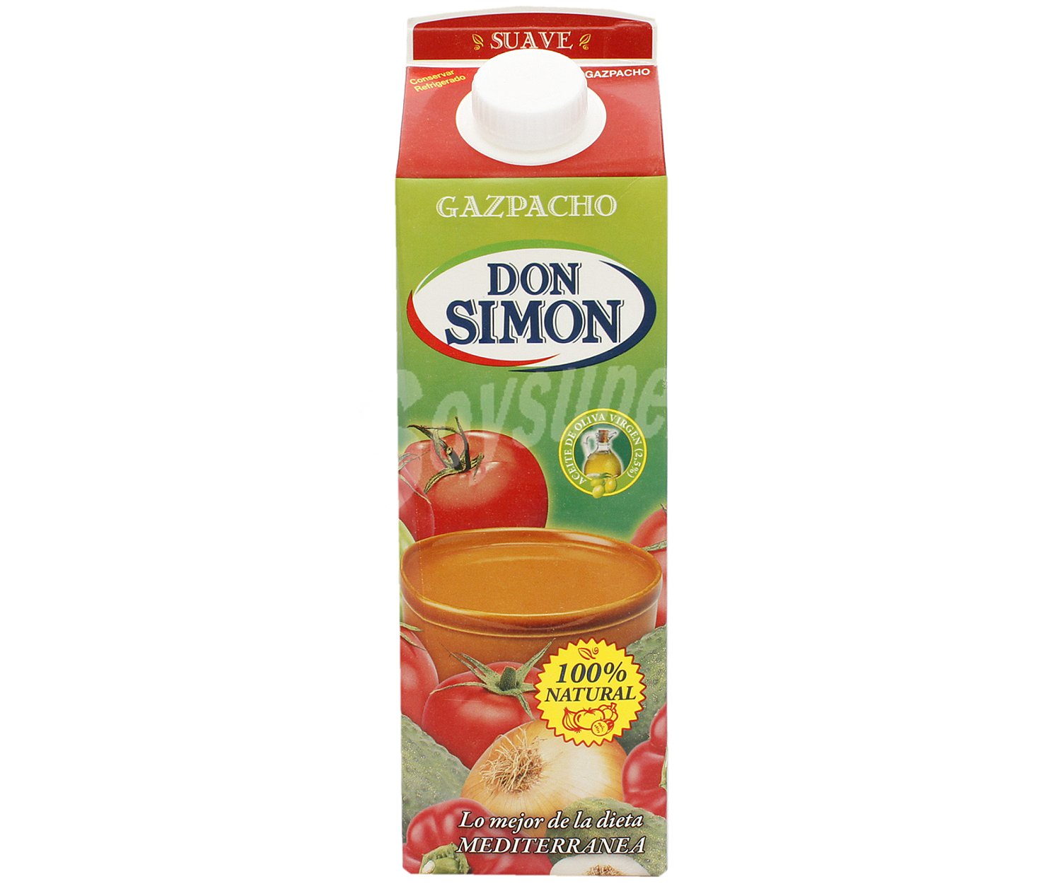 DON simon Gazpacho andaluz hecho con aceite de oliva virgen DON simon