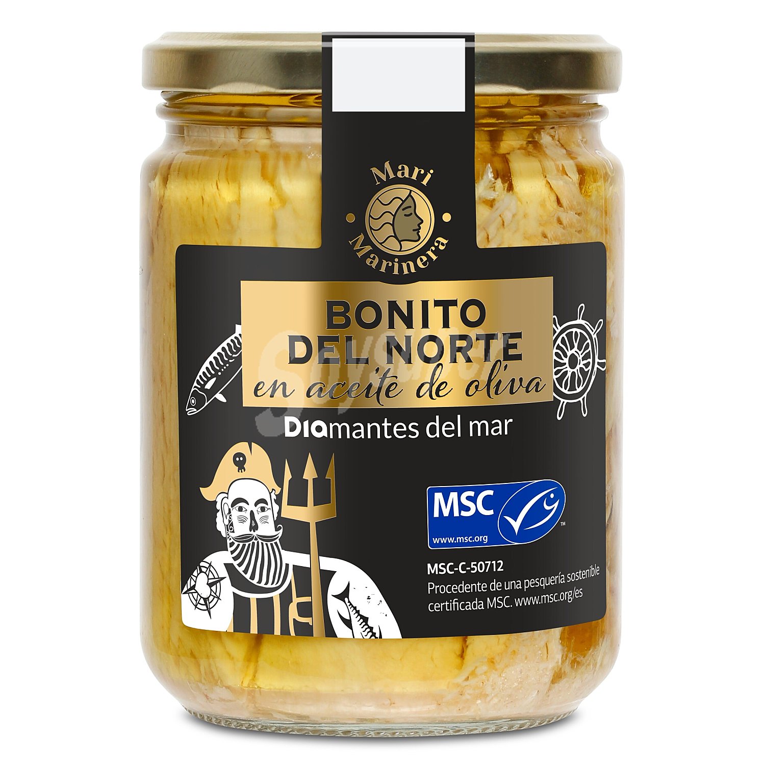 Bonito del norte en aceite de oliva MSC Mari Marinera