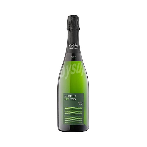 Comte DE foix Cava brut elaborado según el método tradicional comte DE foix