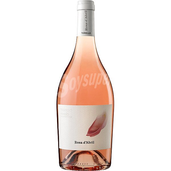 Rosa d' Abril vino rosado D.O. Penedés botella 75 cl