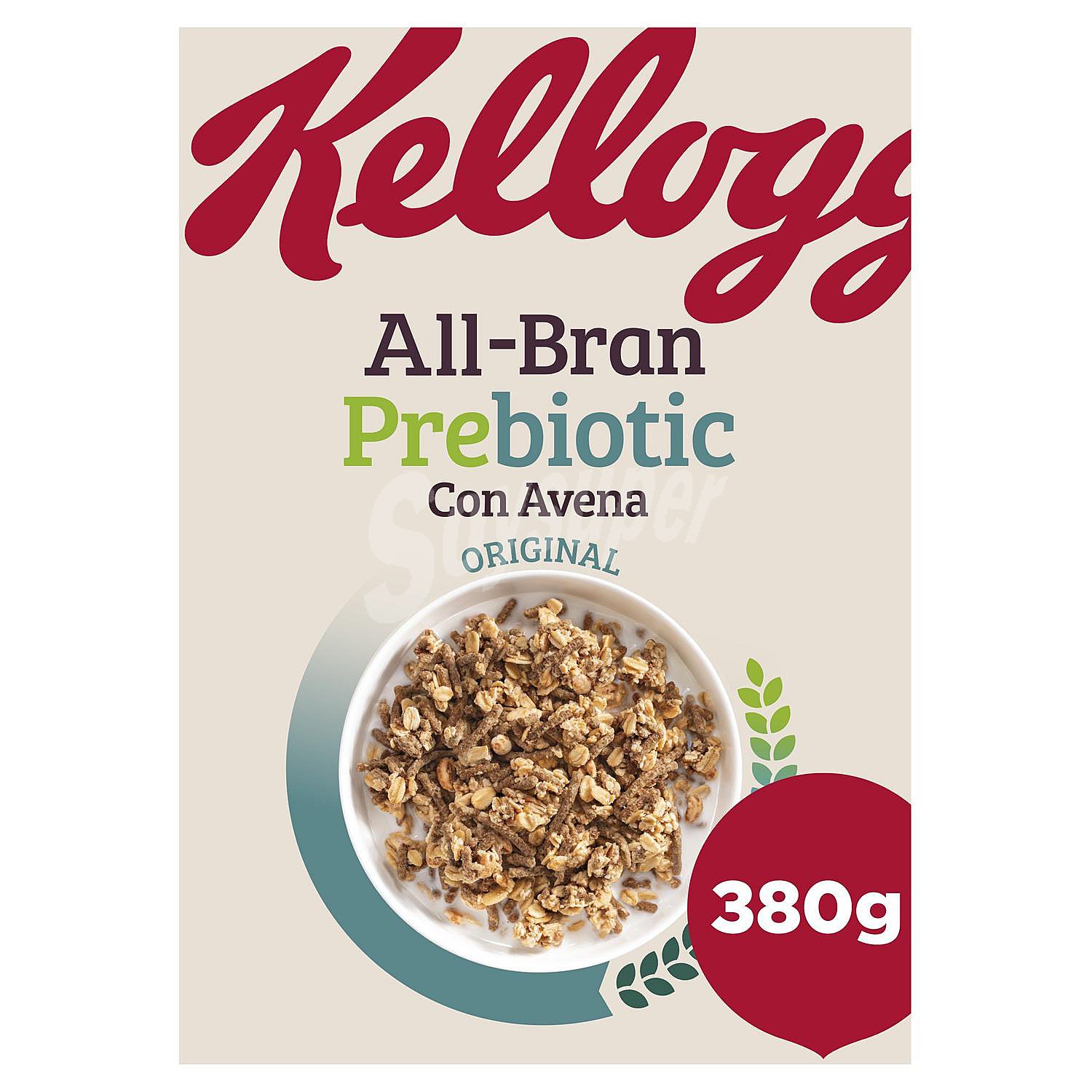 Cereales prebioticos de granola all.bran