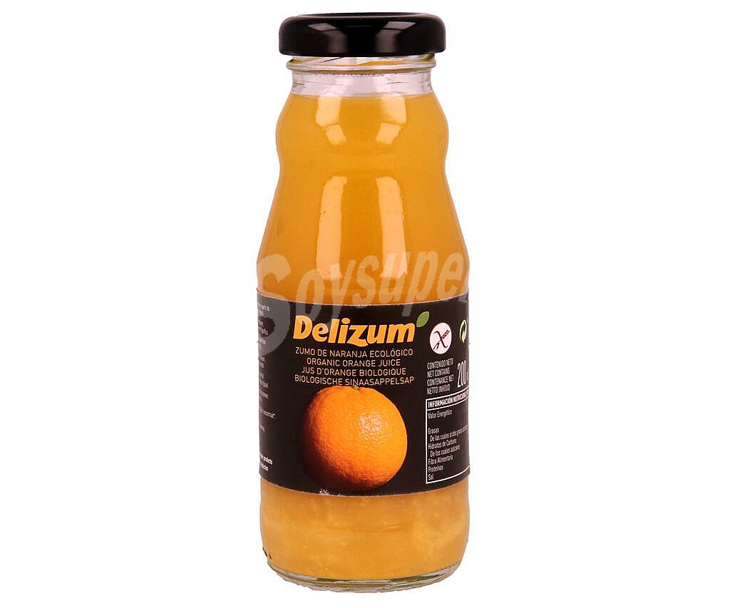 Delizum Zumo de naranja ecológico delizum