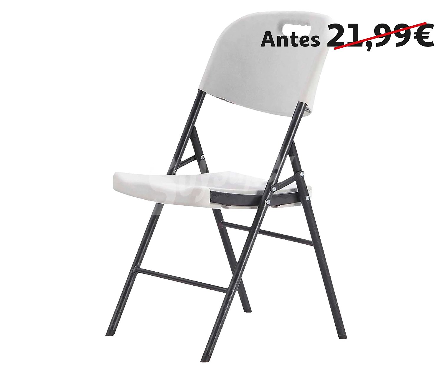 Silla plegable multiuso para interior y exterior.