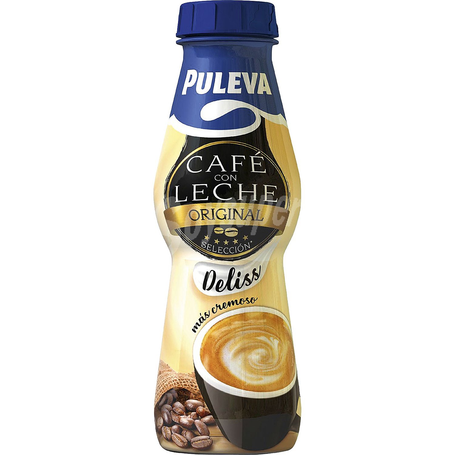 Bebida láctea de café cremoso con leche puleva Deliss