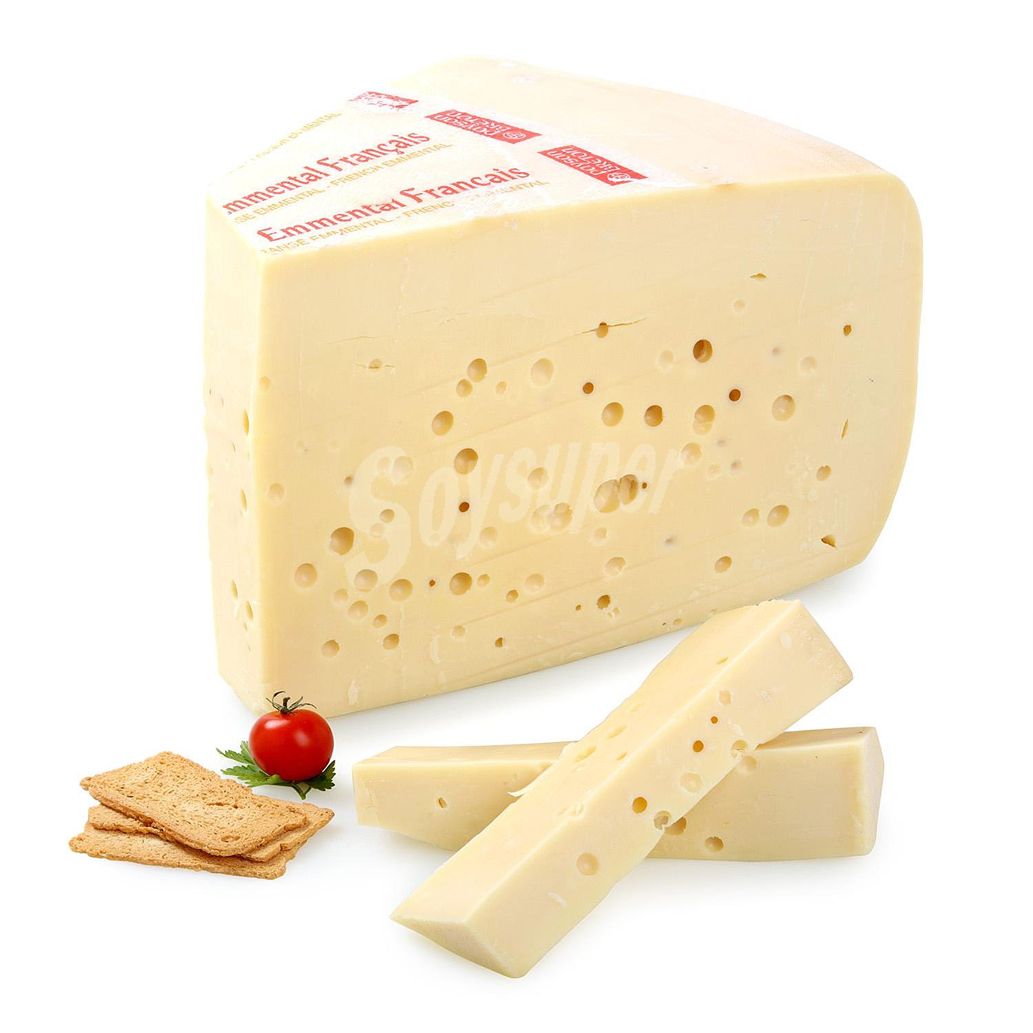 Queso de vaca madurado de Francia Breton Rueda cuña