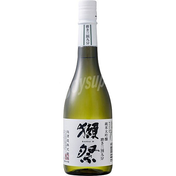 Sake daiginjo junmadei de Japón pulido 39%