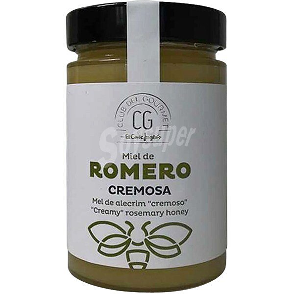 Miel de romero cremosa tarro 400 g