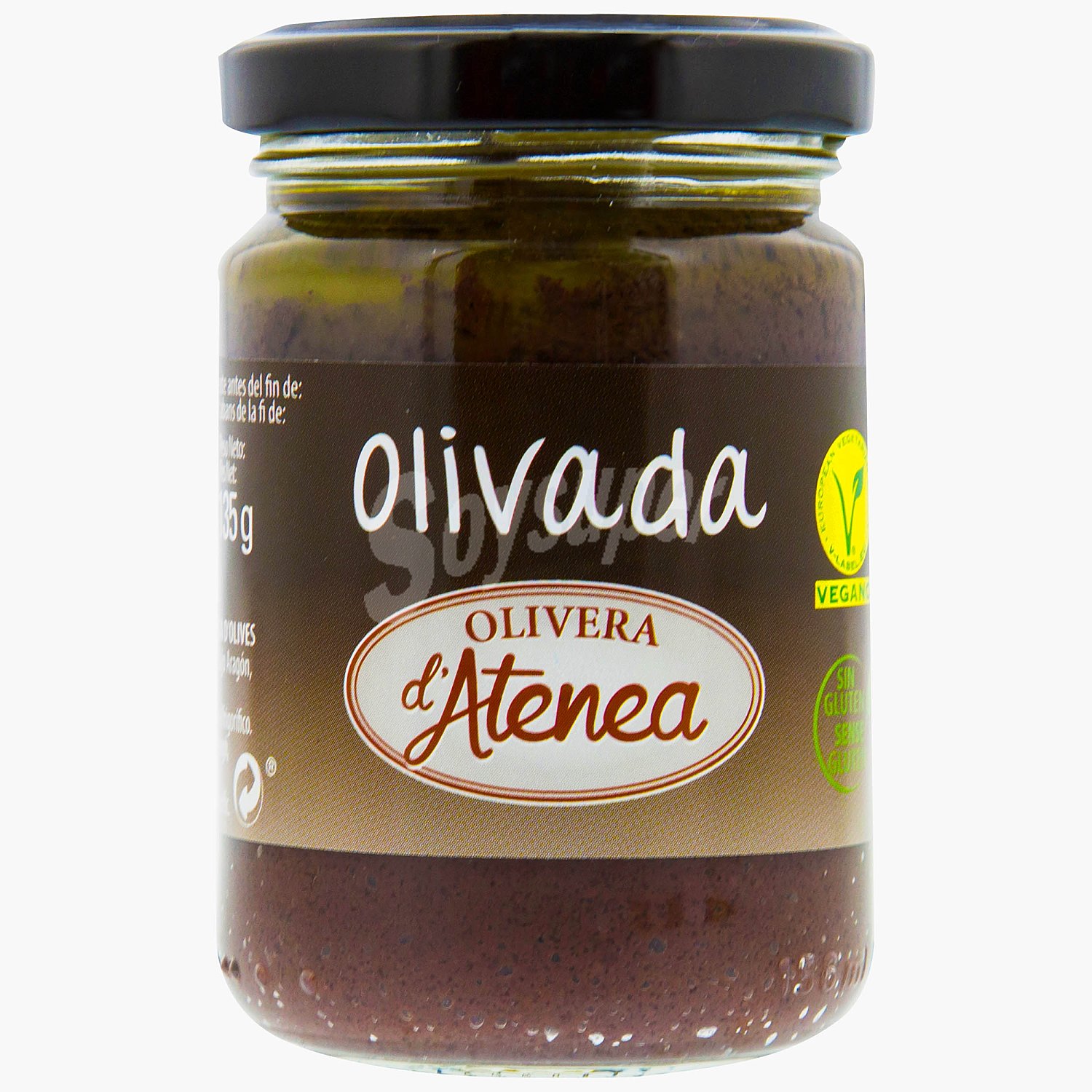 Salsa olivada Olivera d'atenea sin gluten