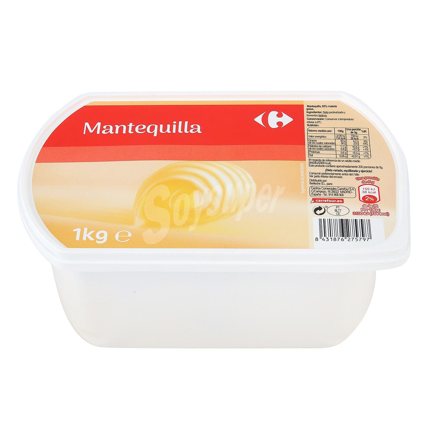 Mantequilla Carrefour