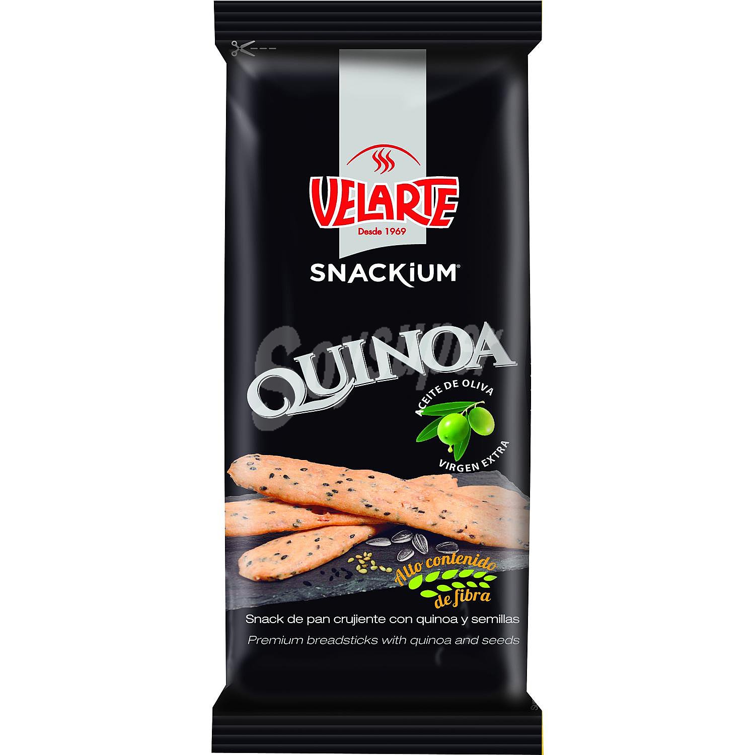 Barritas de pan Snakium Quinoa