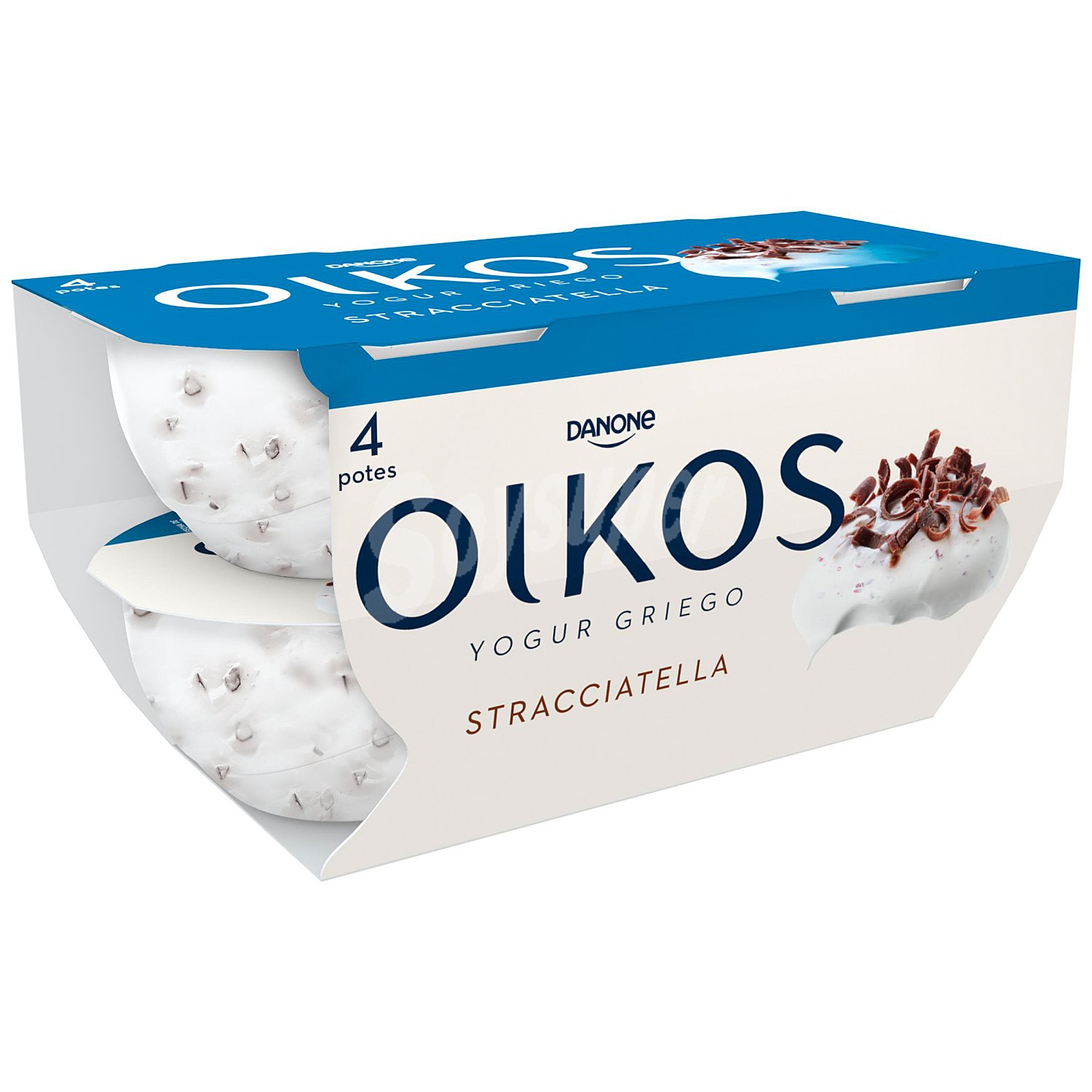 Yogur griego stracciatella