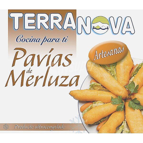 Pavías de merluza artesanas