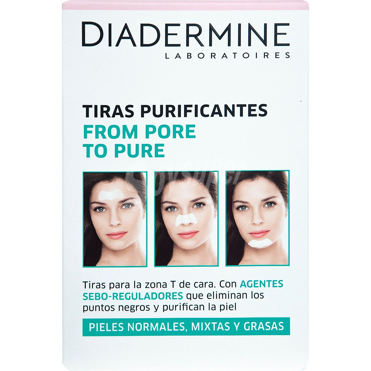 Tiras purificantes diadermine