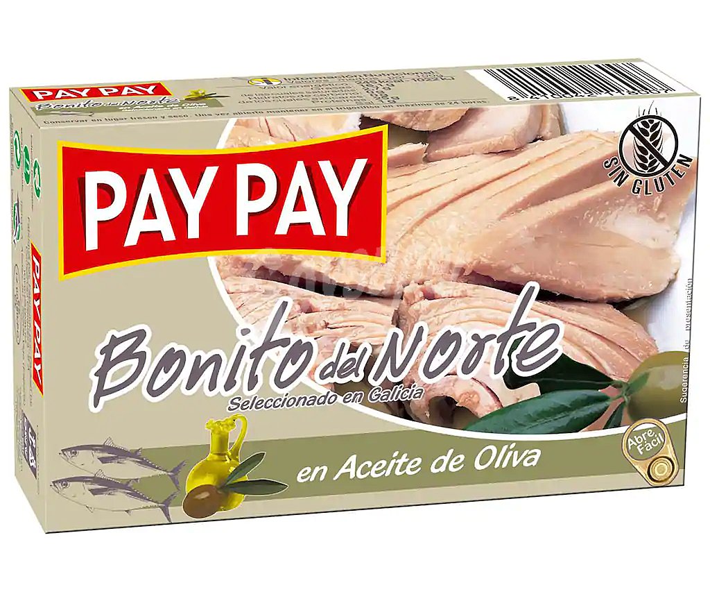 PAY PAY Bonito del norte en aceite de oliva PAY PAY