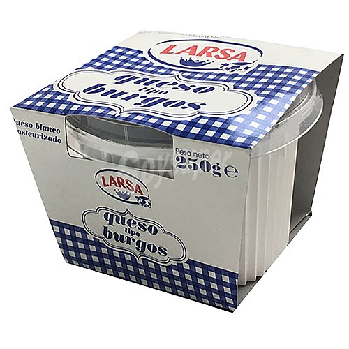 Larsa Queso fresco tipo Burgos larsa