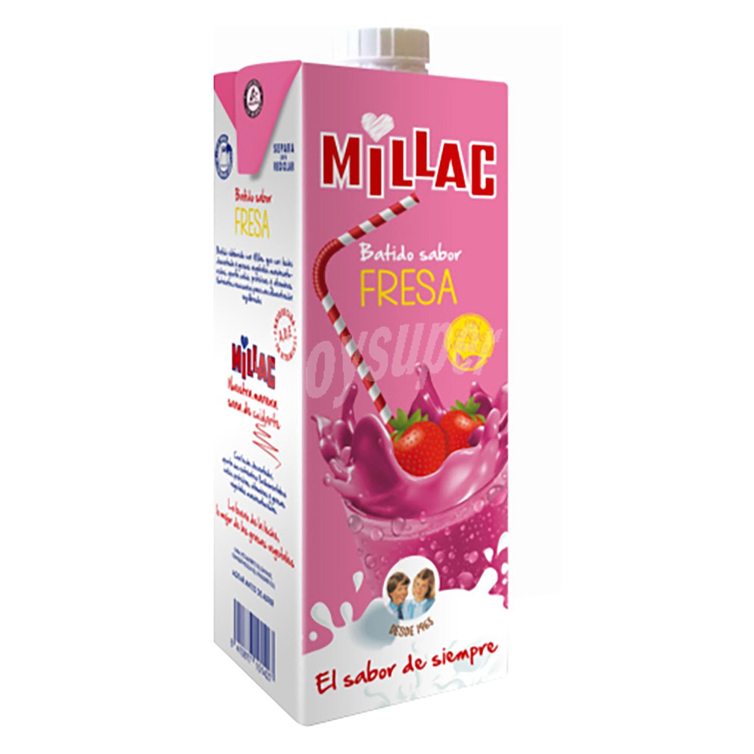 Batido de fresa Sin Gluten